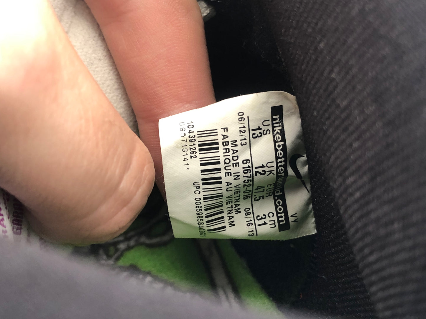 SB DUNK HIGH 'SEND HELP 2' SIZE 13