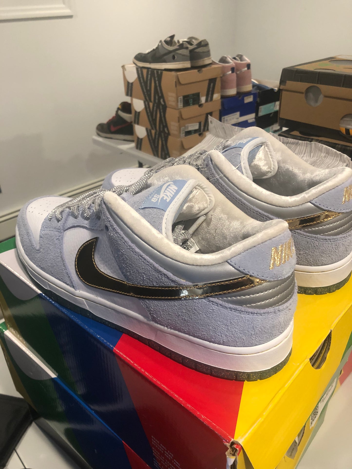 SB DUNK LOW 'SEAN CLIVER' SIZE 12