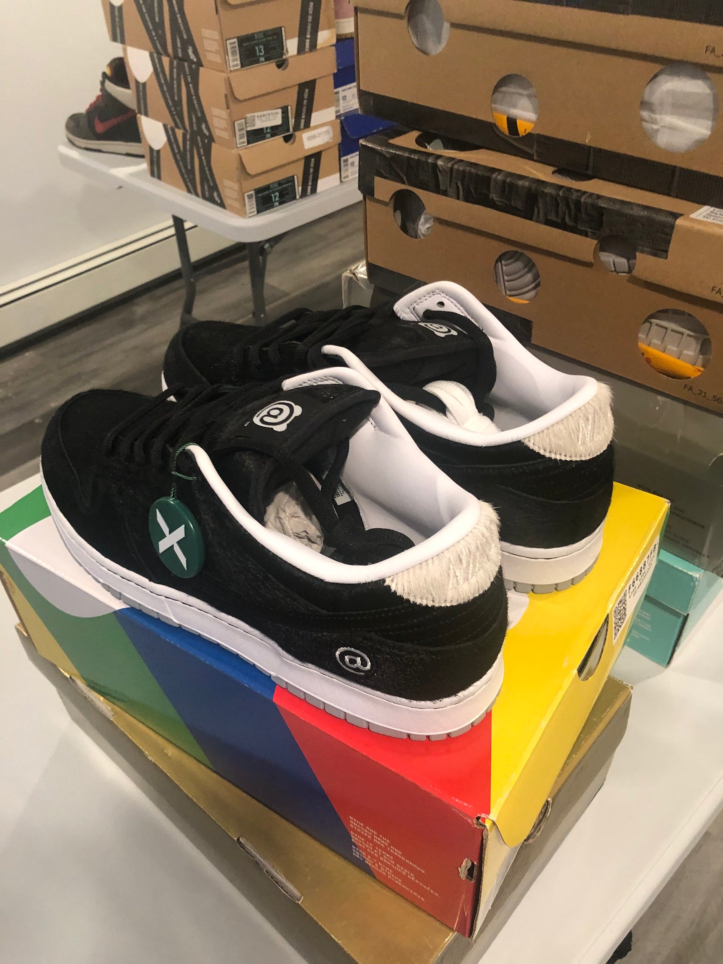 SB DUNK LOW 'MEDICOM TOY' SIZE 12