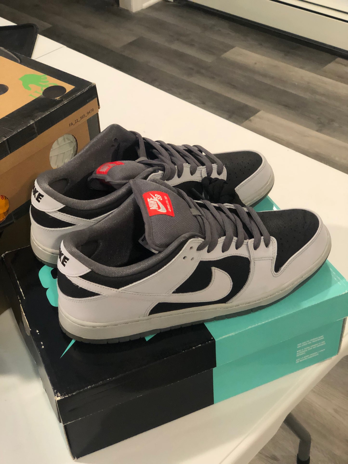SB DUNK LOW 'ATLAS 35MM GREY' SIZE 12