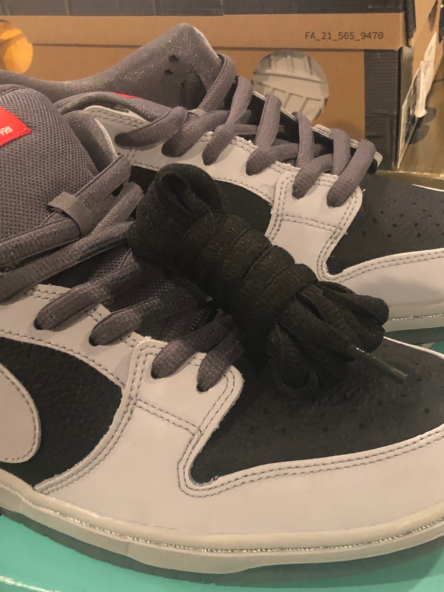SB DUNK LOW 'ATLAS 35MM GREY' SIZE 12
