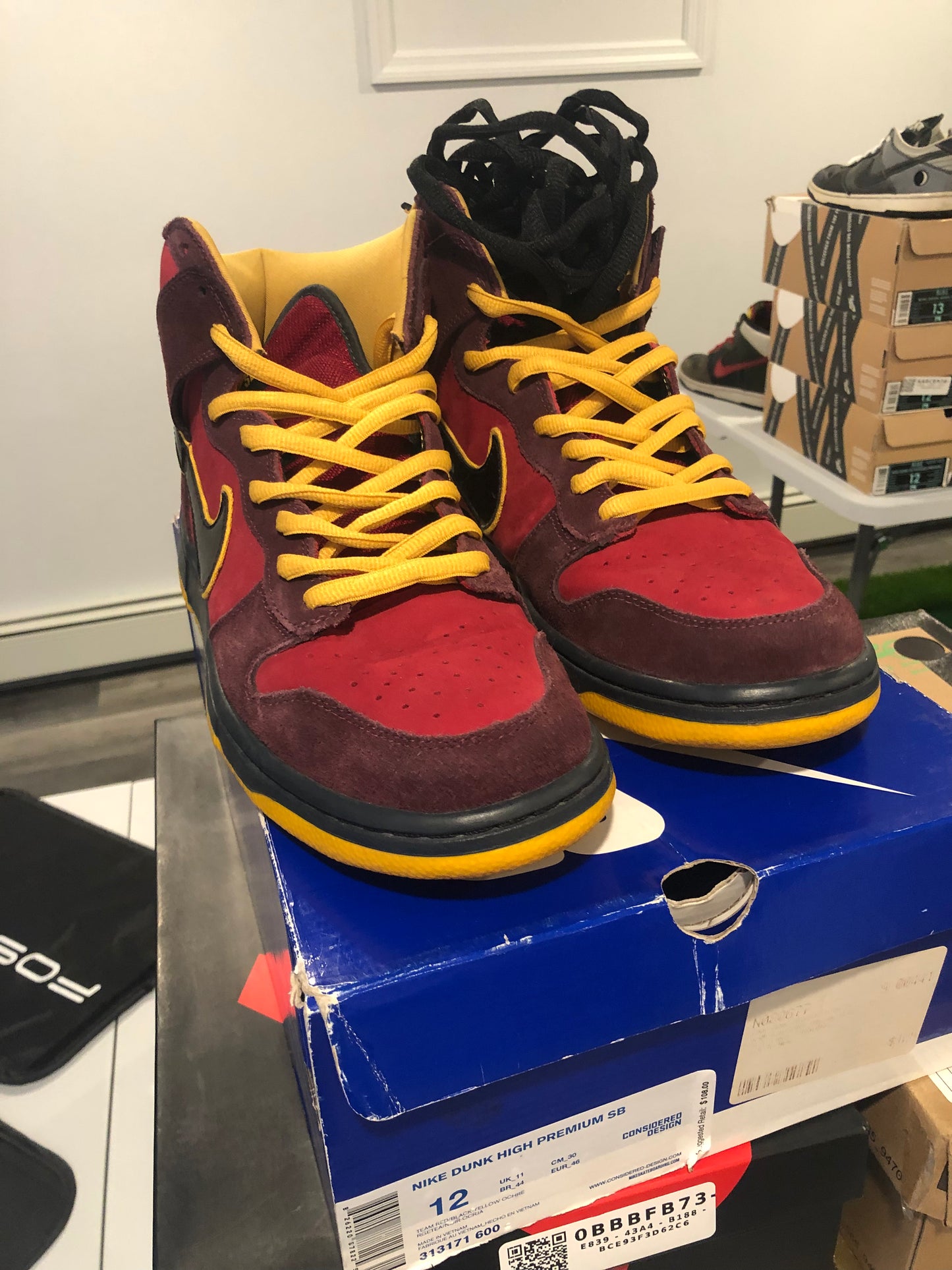 SB DUNK HIGH 'IRON MAN' SIZE 12