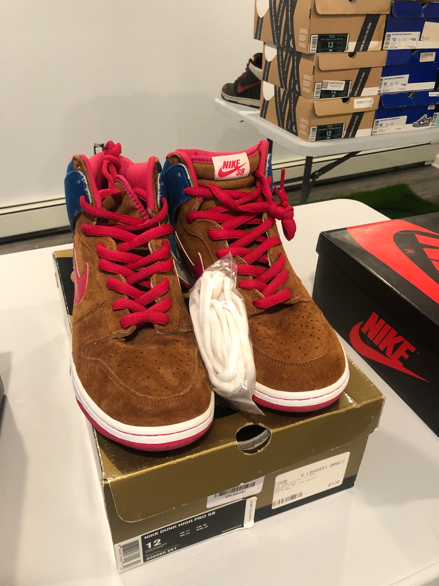 SB DUNK HIGH 'MR TODD BRATRUD' SIZE 12