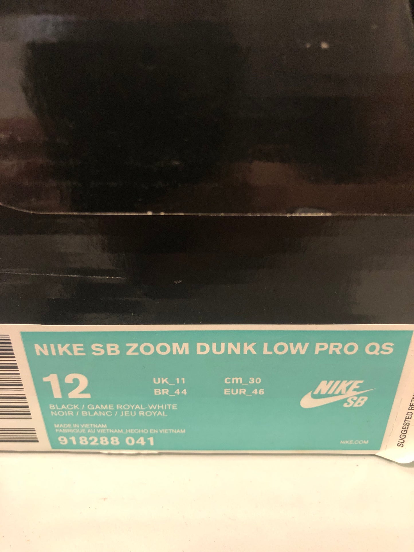 SB DUNK LOW 'SOULLAND FRI.DAY PART 02' SIZE 12